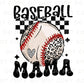Baseball DTF Transfers, Ready to Press, T-shirt Transfers, Heat Transfer, Direct to Film, Sports Mom, Game Day, Customized Baseball Mama