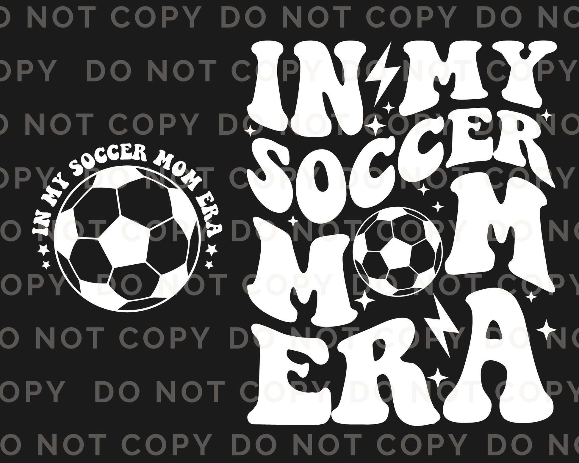 Soccer DTF Transfers, Ready to Press, T-shirt Transfers, Heat Transfer, Direct to Film, Cold Peel, Sports, Game Day, In My Soccer Mom Era