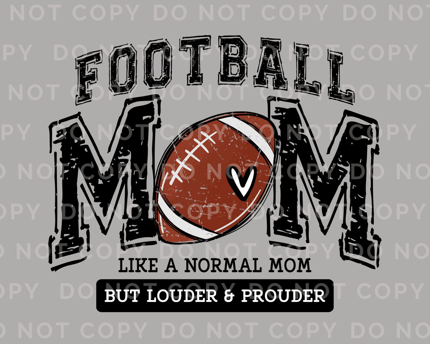 Football DTF Transfers, Ready to Press, T-shirt Transfers, Heat Transfer, Direct to Film, Sports, Football Mama, Varsity, Gift for Mom