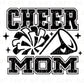 Cheerleader DTF Transfers, Ready to Press, T-shirt Transfers, Heat Transfer, Custom, Direct to Film, Pom Pom, Competition, Cheer Mom