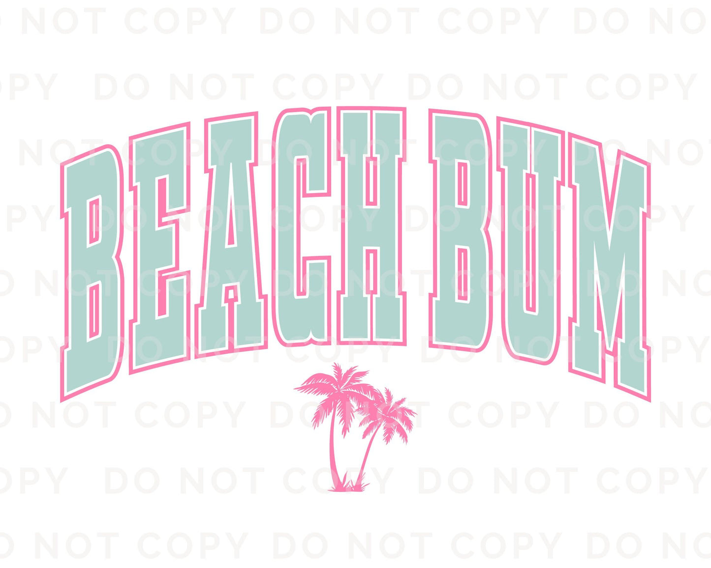 Summer Vibes DTF Transfers, Ready to Press, T-shirt Transfers, Heat Transfer, Direct to Film, Palm Trees, Summer Time, Vacation, Beach Bum