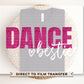 Dance DTF Transfers, Ready to Press, T-shirt Transfers, Heat Transfer, Direct to Film, Sports, Competition, Faux Glitter, Dance Besties