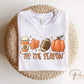 A picture of a white sweatshirt with cute pictures of coffee, leaves, footballs and pumpkins and the words Tis The Season. DTF transfers, DIY , Make your own shirt