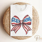 4th of July DTF Transfers, Ready to Press, T-shirt Transfers, Heat Transfer, Direct to Film, USA, Holiday, Independence, Coquette Bow