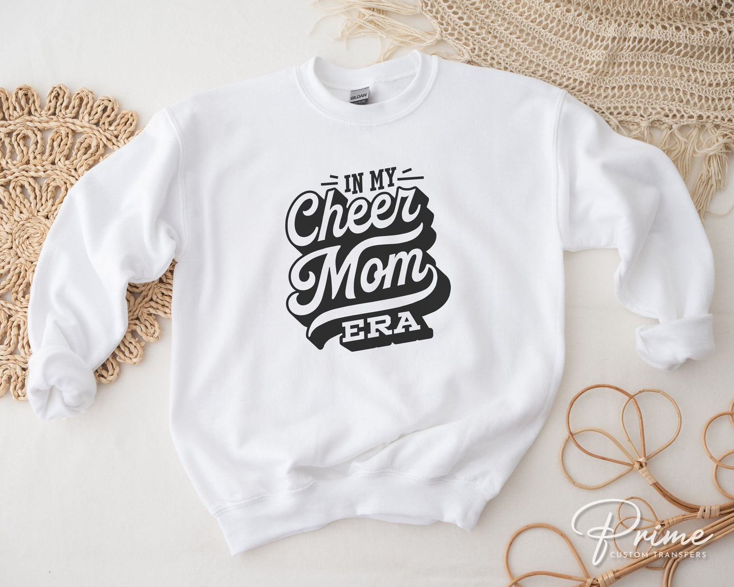 Cheer Mom DTF Transfers, Ready to Press, T-shirt Transfers, Heat Transfer, Custom, Direct to Film, Cheerleader, Cheerleading, Cheer Mom Era