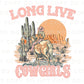 Western DTF Transfers, Ready to Press, T-shirt Transfers, Heat Transfer, Direct to Film, Aztec, Cactus, Western, Boho, Long Live Cowgirls