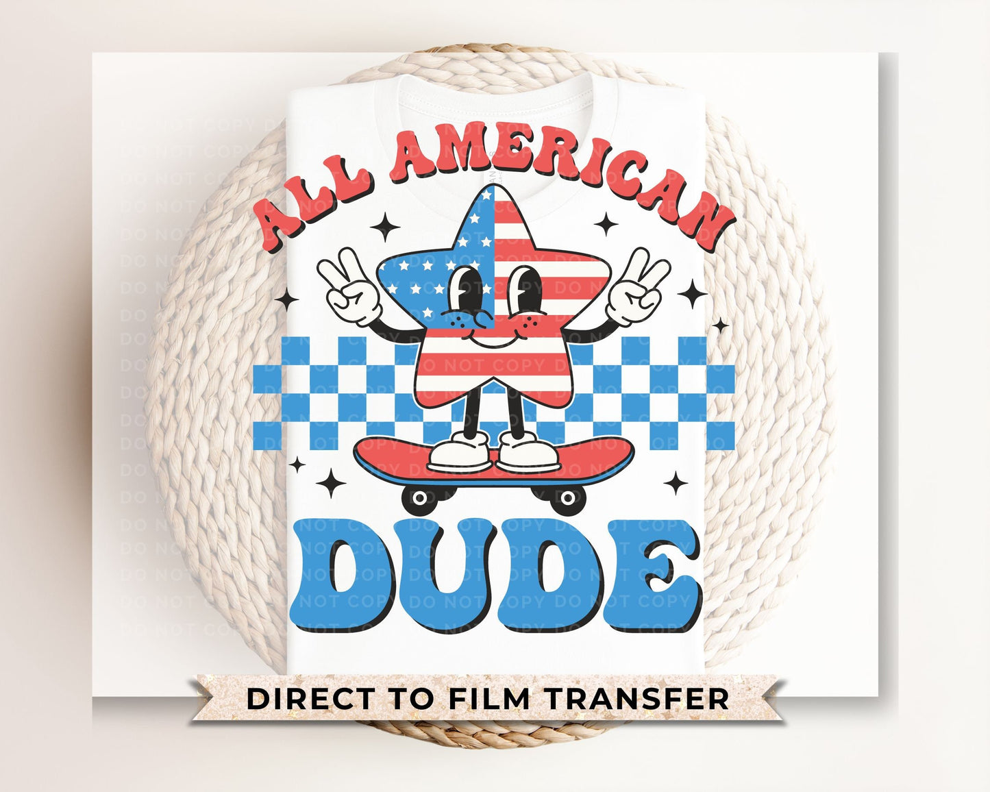 4th of July DTF Transfers, Ready to Press, T-shirt Transfers, Heat Transfer, Direct to Film, Fourth, Holiday, Party in The USA, Memorial Day