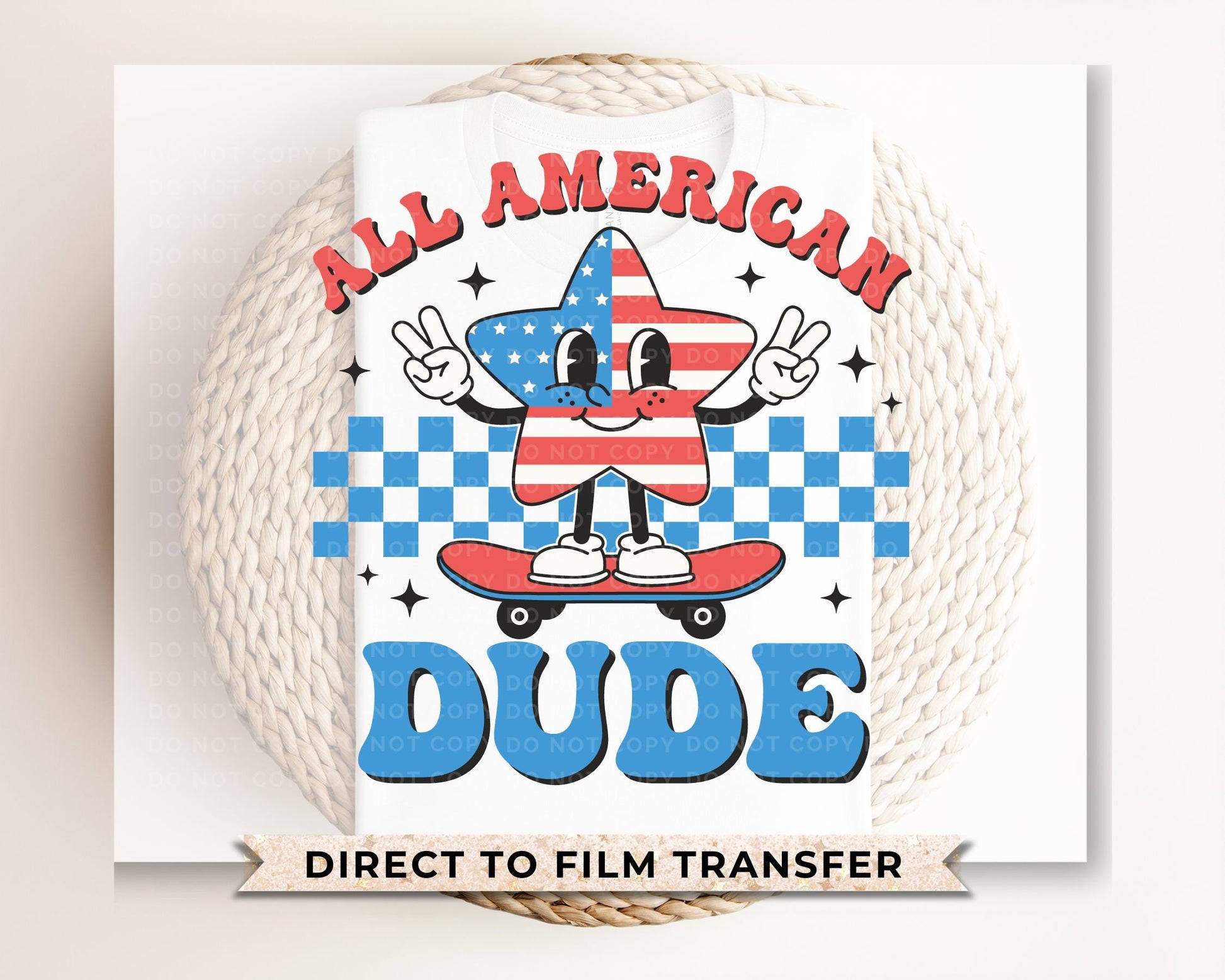 4th of July DTF Transfers, Ready to Press, T-shirt Transfers, Heat Transfer, Direct to Film, Fourth, Holiday, Party in The USA, Memorial Day