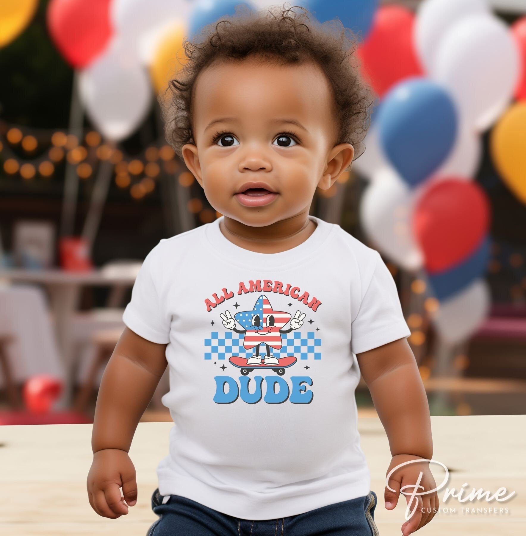 4th of July DTF Transfers, Ready to Press, T-shirt Transfers, Heat Transfer, Direct to Film, Fourth, Holiday, Party in The USA, Memorial Day