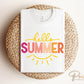 Summer DTF Transfers, Ready to Press, T-shirt Transfers, Heat Transfer, Direct to Film, Beach, Cute, Sunshine, Vacation, Hello Summer