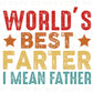 Father's Day DTF Transfers, Ready to Press, T-shirt Transfers, Heat Transfer, Direct to Film, Funny, Jokes, Gift, Dad, World's Best Farter