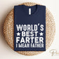 Father's Day DTF Transfers, Ready to Press, T-shirt Transfers, Heat Transfer, Direct to Film, Funny, Jokes, Gift, Dad, World's Best Farter