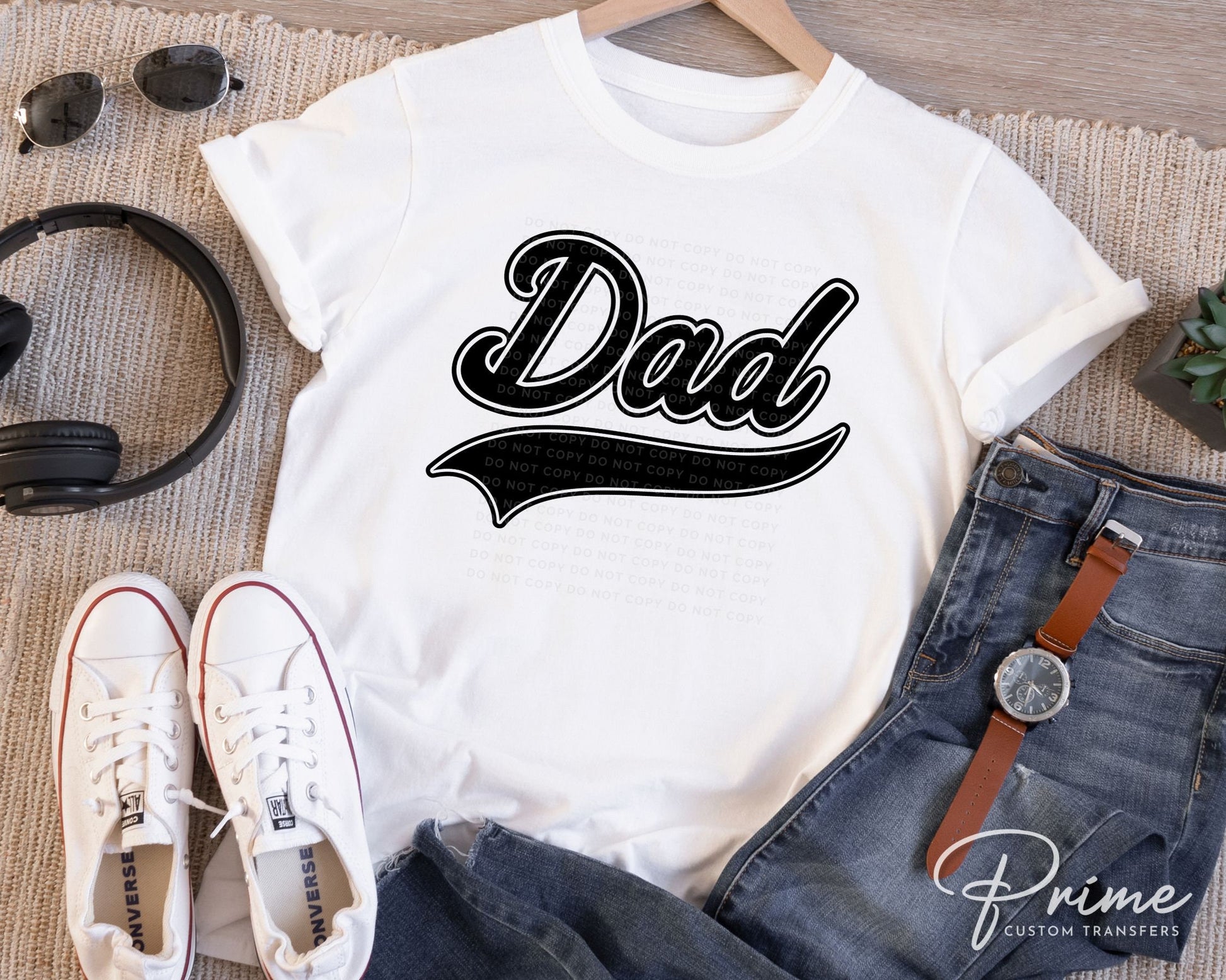 Father's Day DTF Transfers, Ready to Press, T-shirt Transfers, Heat Transfer, Direct to Film, Cold Peel, Birthday Gift, Daddy, Retro Dad