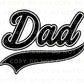 Father's Day DTF Transfers, Ready to Press, T-shirt Transfers, Heat Transfer, Direct to Film, Cold Peel, Birthday Gift, Daddy, Retro Dad