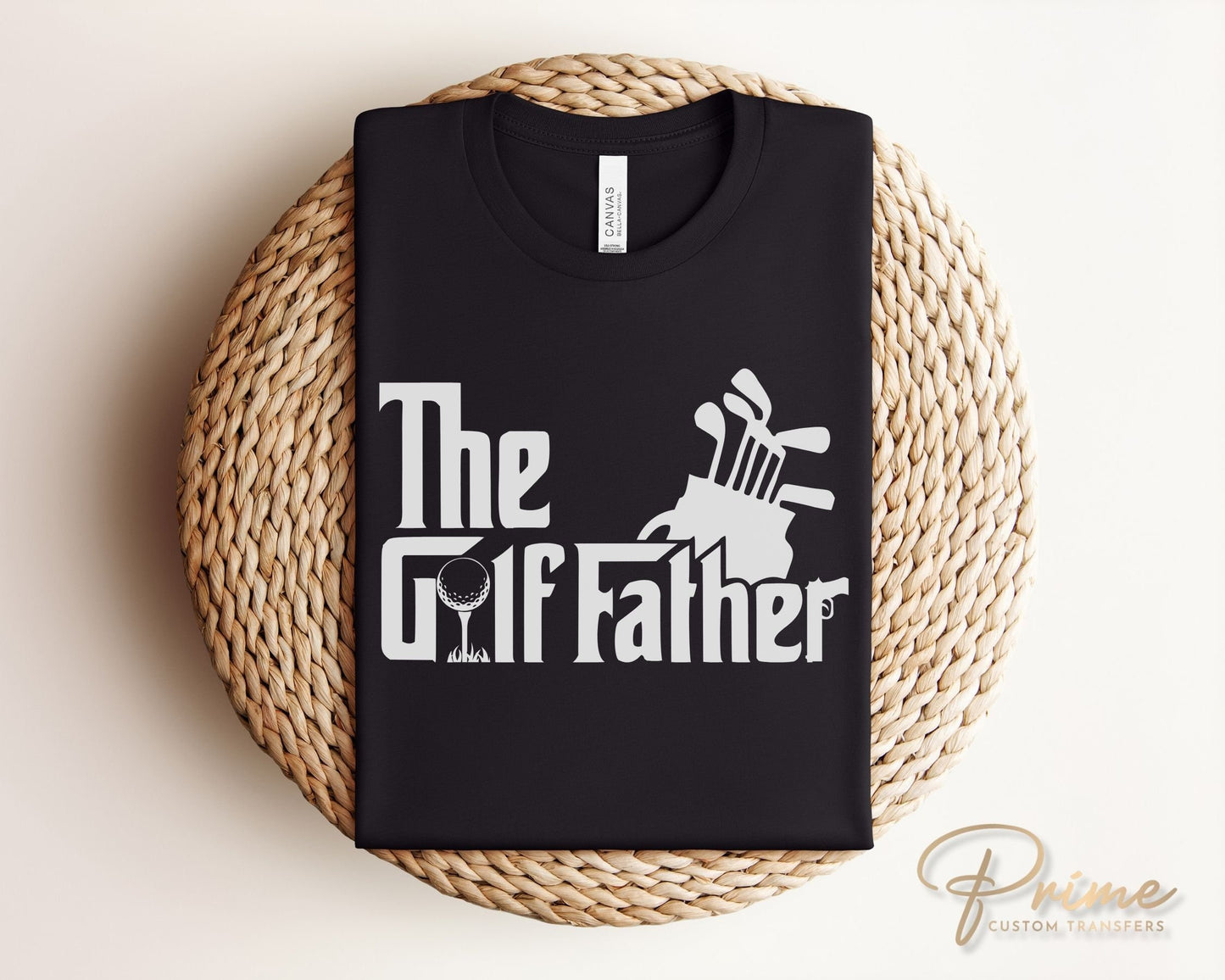 Father's Day DTF Transfers, Ready to Press, T-shirt Transfers, Heat Transfer, Direct to Film, Funny, Gift for Dad, Sports, The Golf Father