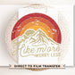 Hiking DTF Transfers, Ready to Press, T-shirt Transfers, Heat Transfer, Direct to Film, Mother Nature, Mountains, Hike More Worry Less