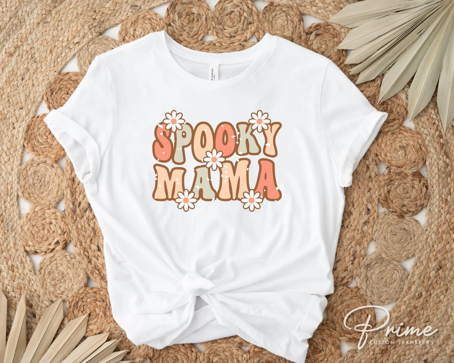 Fall DTF Transfers, Ready to Press, T-shirt Transfers, Heat Transfer, Direct to Film, Halloween, Matching, Mommy and Me, Spooky Mama
