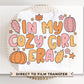 Fall DTF Transfers, Ready to Press, T-shirt Transfers, Heat Transfer, Direct to Film, Autumn, Pumpkins, Pink, Halloween, In My Cozy Girl Era