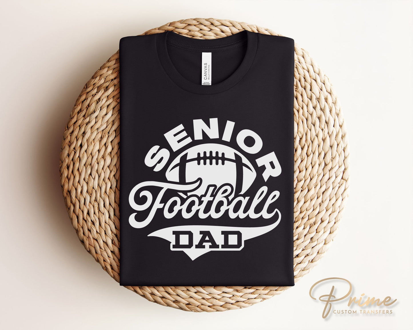 Football DTF Transfers, Ready to Press, T-shirt Transfers, Heat Transfer, Custom, Direct to Film, Game Day, Sports, Senior Football Dad