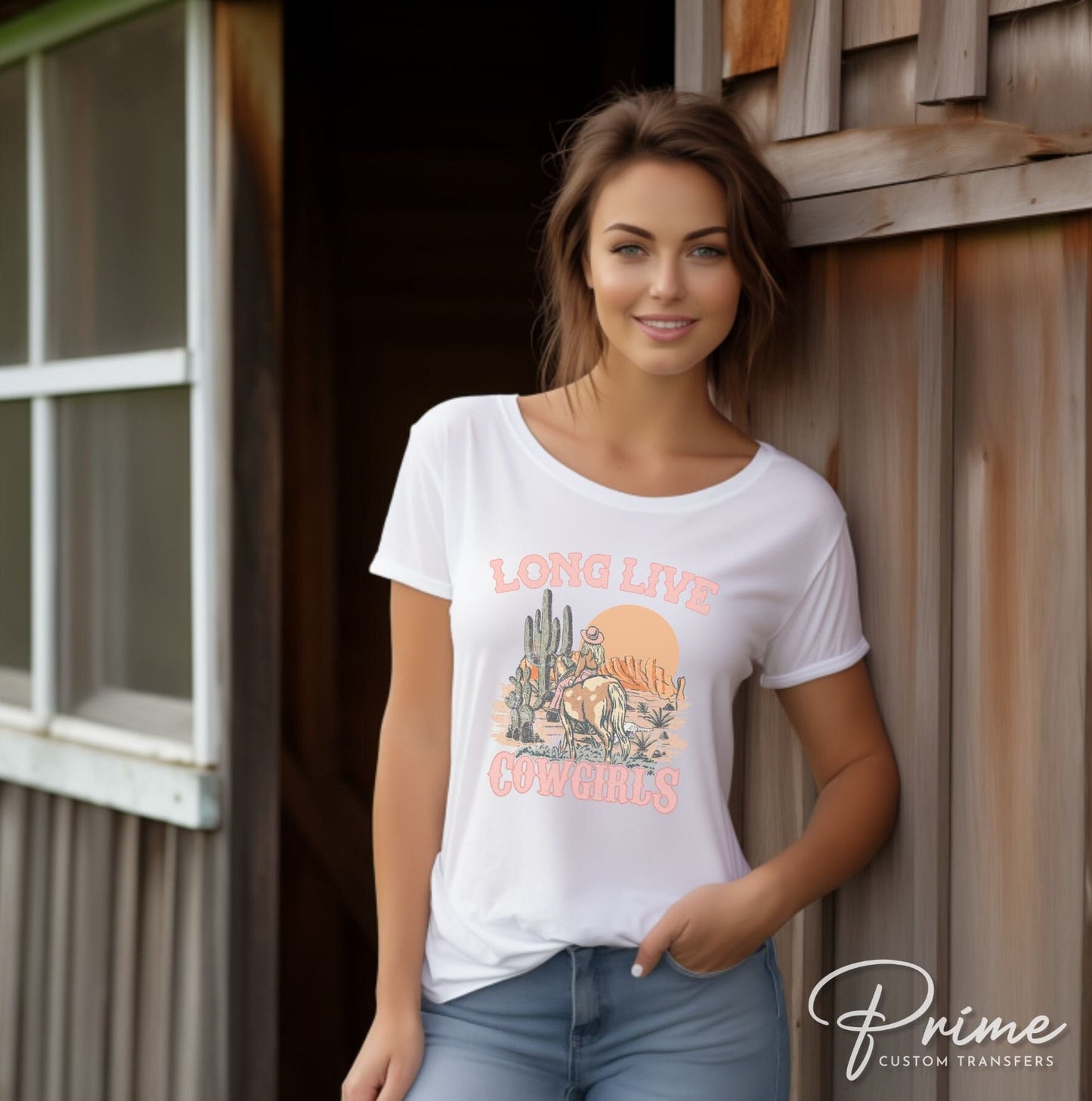 Western DTF Transfers, Ready to Press, T-shirt Transfers, Heat Transfer, Direct to Film, Aztec, Cactus, Western, Boho, Long Live Cowgirls