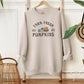 A DTF transfer with the words &quot;Farm Fresh Pumpkins&quot; with a picture of an old vintage truck with pumpkins in the back.