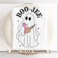 Halloween DTF Transfers, Ready to Press, T-shirt Transfers, Heat Transfer, Direct to Film, Faux Sequins Letters, Fall, Sparkly Boo Ghost