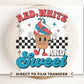 4th of July DTF Transfers, Ready to Press, T-shirt Transfers, Heat Transfer, Direct to Film, Fourth, Holiday, USA, Retro Ice Cream Cone