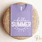 Summer DTF Transfers, Ready to Press, T-shirt Transfers, Heat Transfer, Direct to Film, Beach, Cute, Sunshine, Vacation, Hello Summer