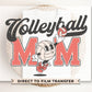 Volleyball DTF Transfers, Ready to Press, T-shirt Transfers, Heat Transfer, Direct to Film, Sports Mom, Retro Volleyball Mom, Distressed