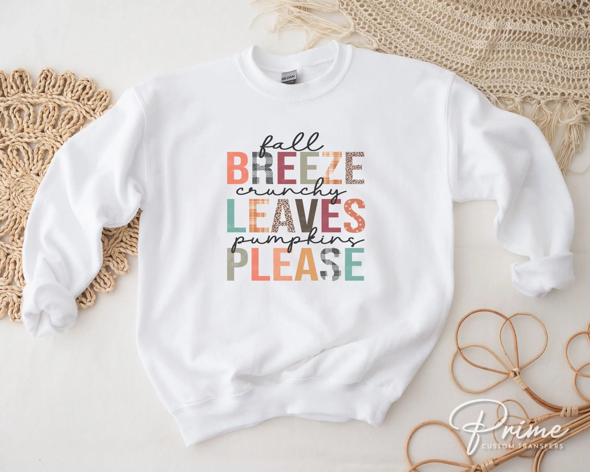 Fall DTF Transfers, Ready to Press, T-shirt Transfers, Heat Transfer, Direct to Film, Cold Peel, Pumpkins, Leaves, Autumn Favorites