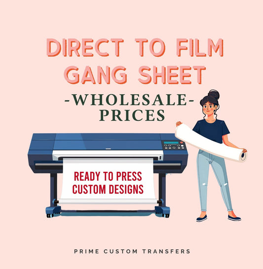 Wholesale DTF Transfers, Ready To Press, Custom DTF Transfer, Custom Gang Sheet, Fast Shipping, No Weeding, Heat Press Transfer, Bulk Order