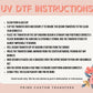 UV DTF Spooky Ghost Bookmark Decals | Bookmark Sticker | uv dtf sticker | diy bookmark kit | Gift For Book Lover | Gift For Book Reader