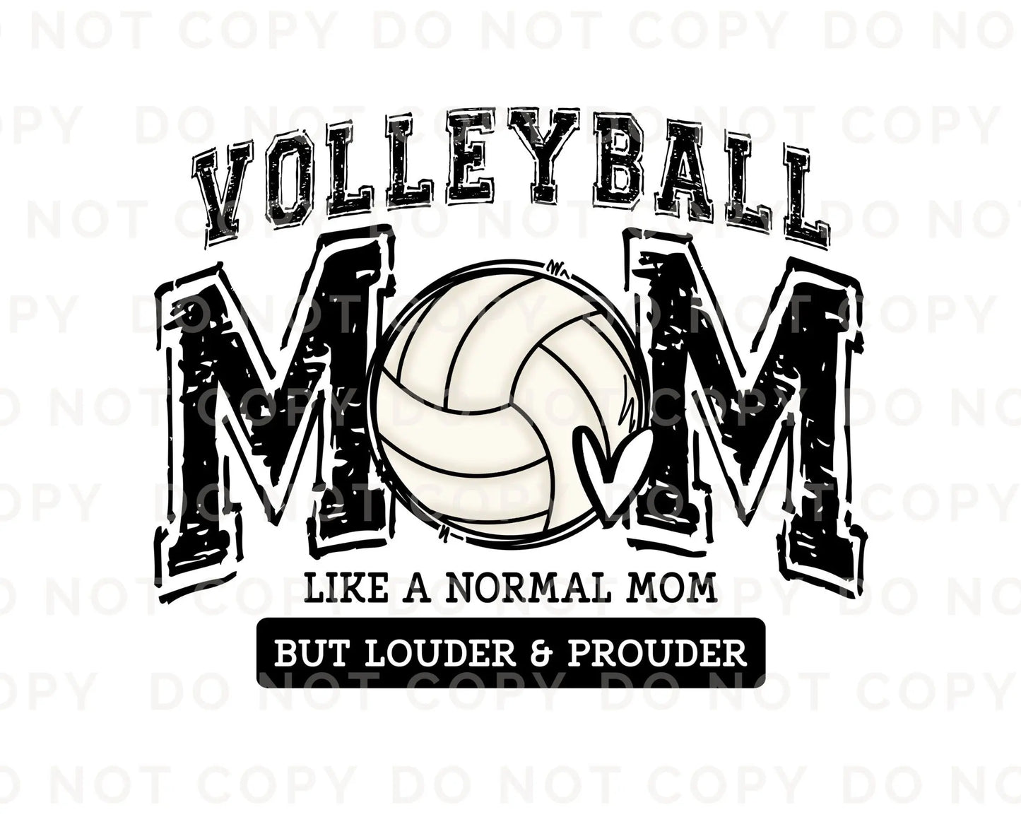 Volleyball DTF Transfers, Ready to Press, T-shirt Transfers, Heat Transfer, Direct to Film, Sports Mom, Varsity, Loud, Proud, High School