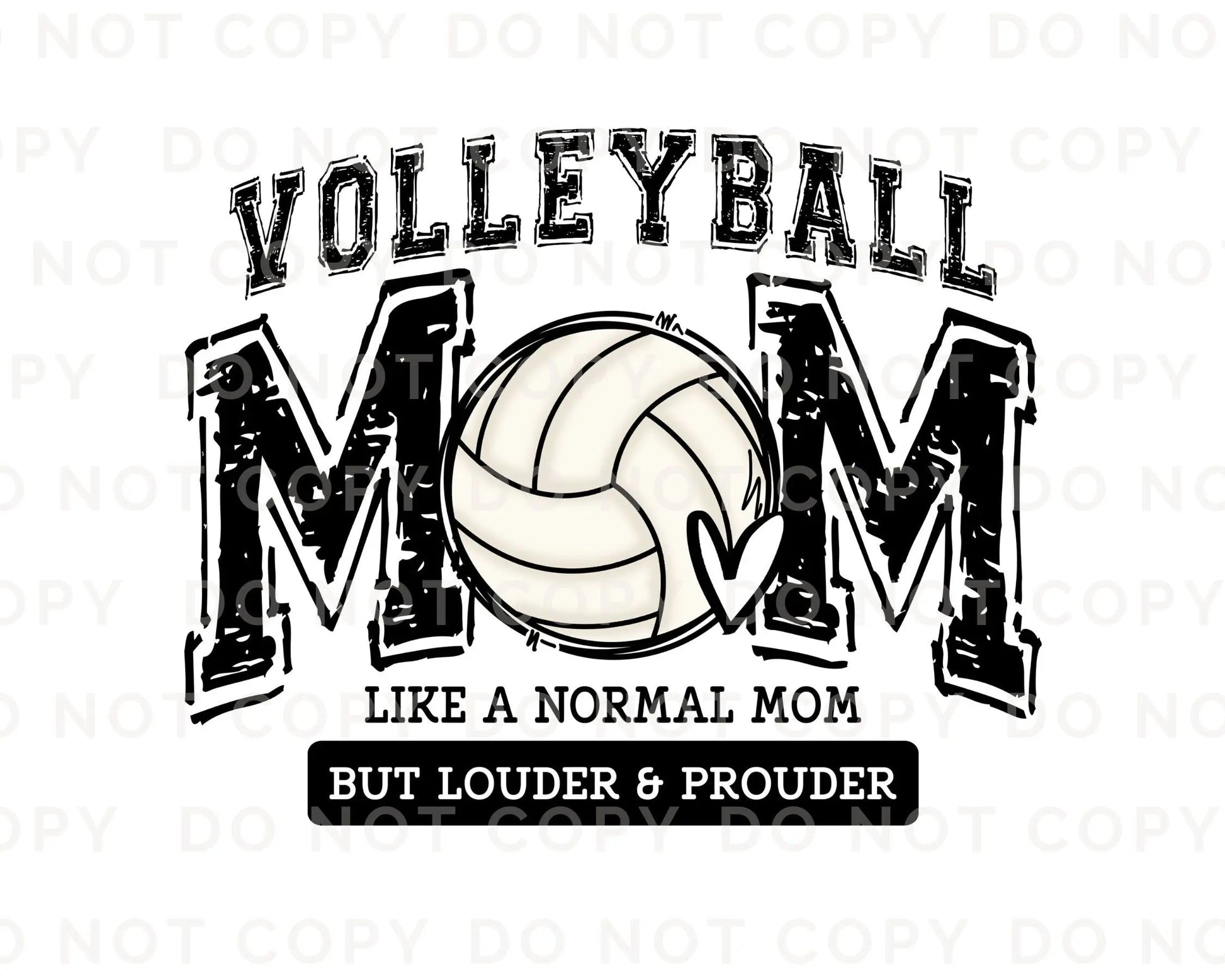 Volleyball DTF Transfers, Ready to Press, T-shirt Transfers, Heat Transfer, Direct to Film, Sports Mom, Varsity, Loud, Proud, High School