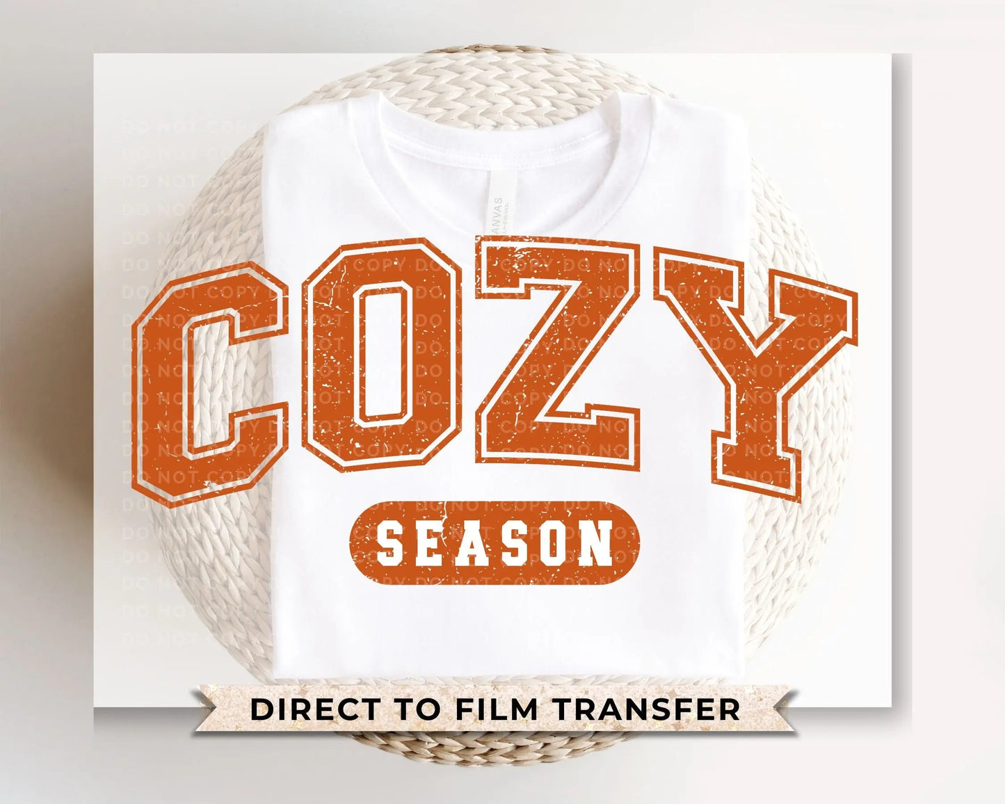 Fall DTF Transfers, Ready to Press, T-shirt Transfers, Heat Transfer, Direct to Film, Cold Peel, Thanksgiving, Autumn, Cozy Season