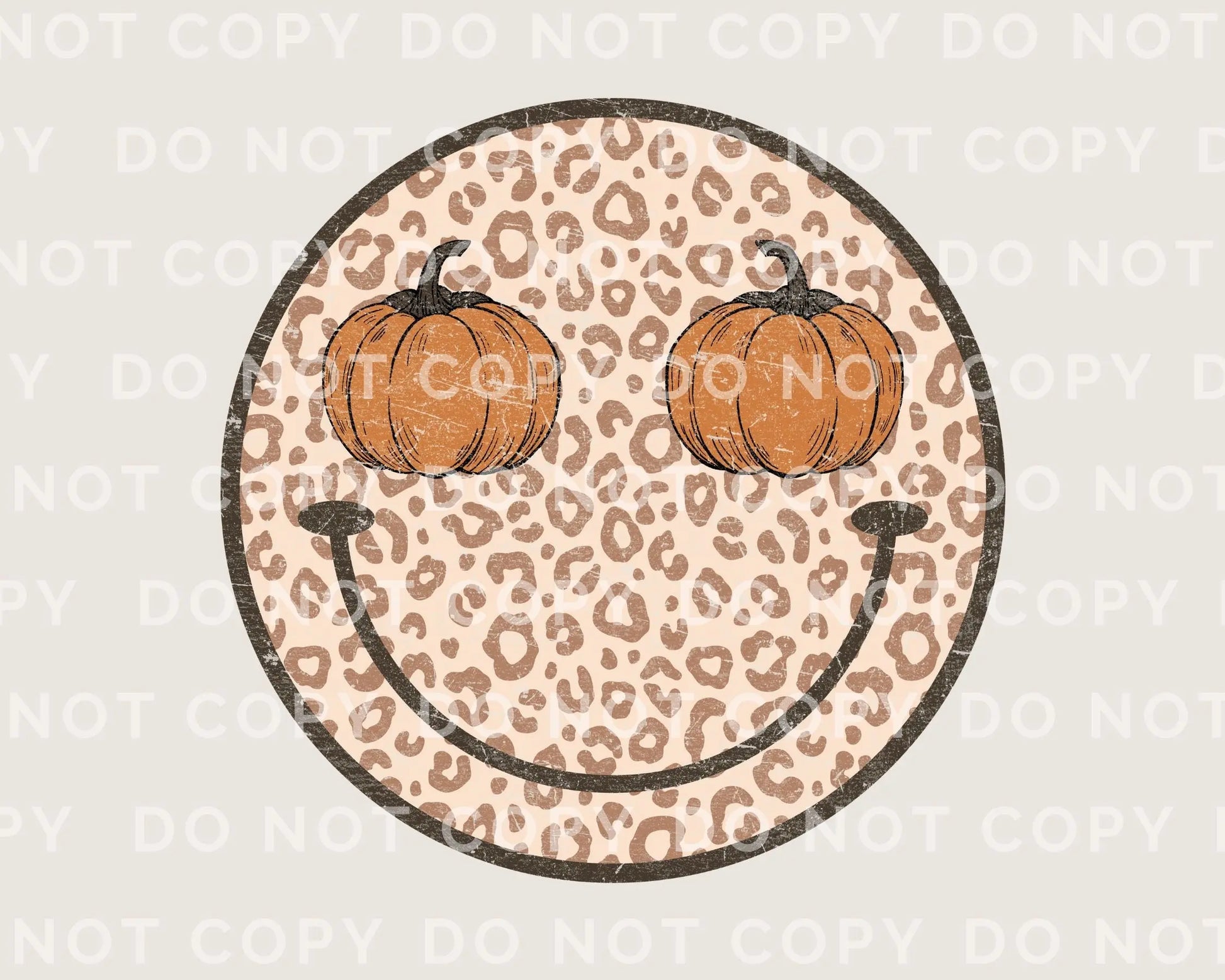 Fall DTF Transfers, Ready to Press, T-shirt Transfers, Heat Transfer, Direct to Film, Leopard, Cheetah, Autumn, Pumpkin Season, Retro