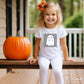 Halloween DTF Transfers, Ready to Press, T-shirt Transfers, Heat Transfer, Direct to Film, Fall, Autumn, Cute Trendy, Checkered Ghost
