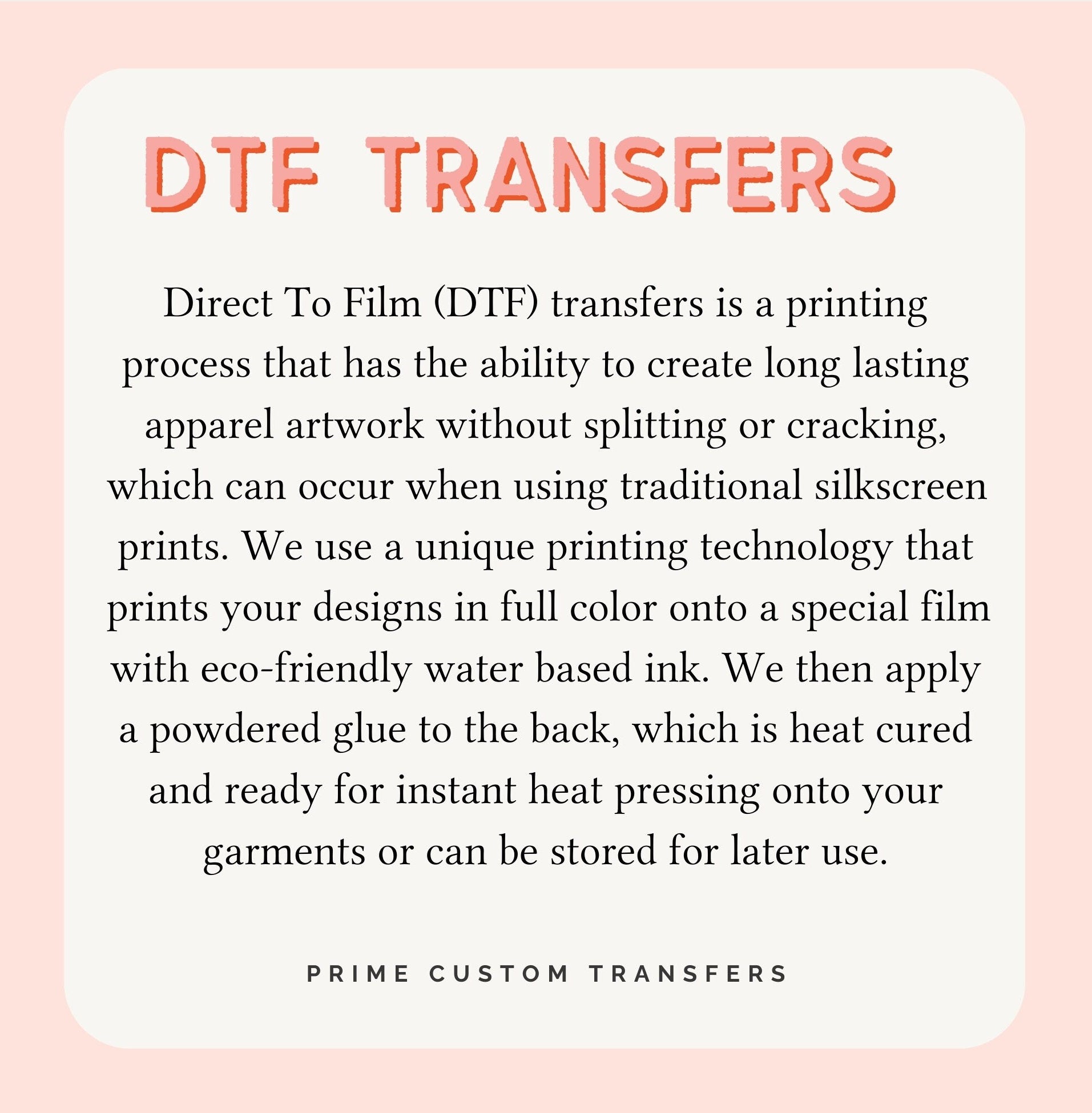 Custom DTF Transfers, Custom Tshirt Transfers, Custom Shirt Transfers, Ready to Press, DTF Gang Sheet, Custom Heat Transfer, DTF Prints