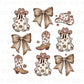 Halloween DTF, Ready to Press, T-shirt Transfers, Heat Transfer, Direct to Film, Fall, Ghostie, Ghost Cowboy, Bows, Western, Trendy
