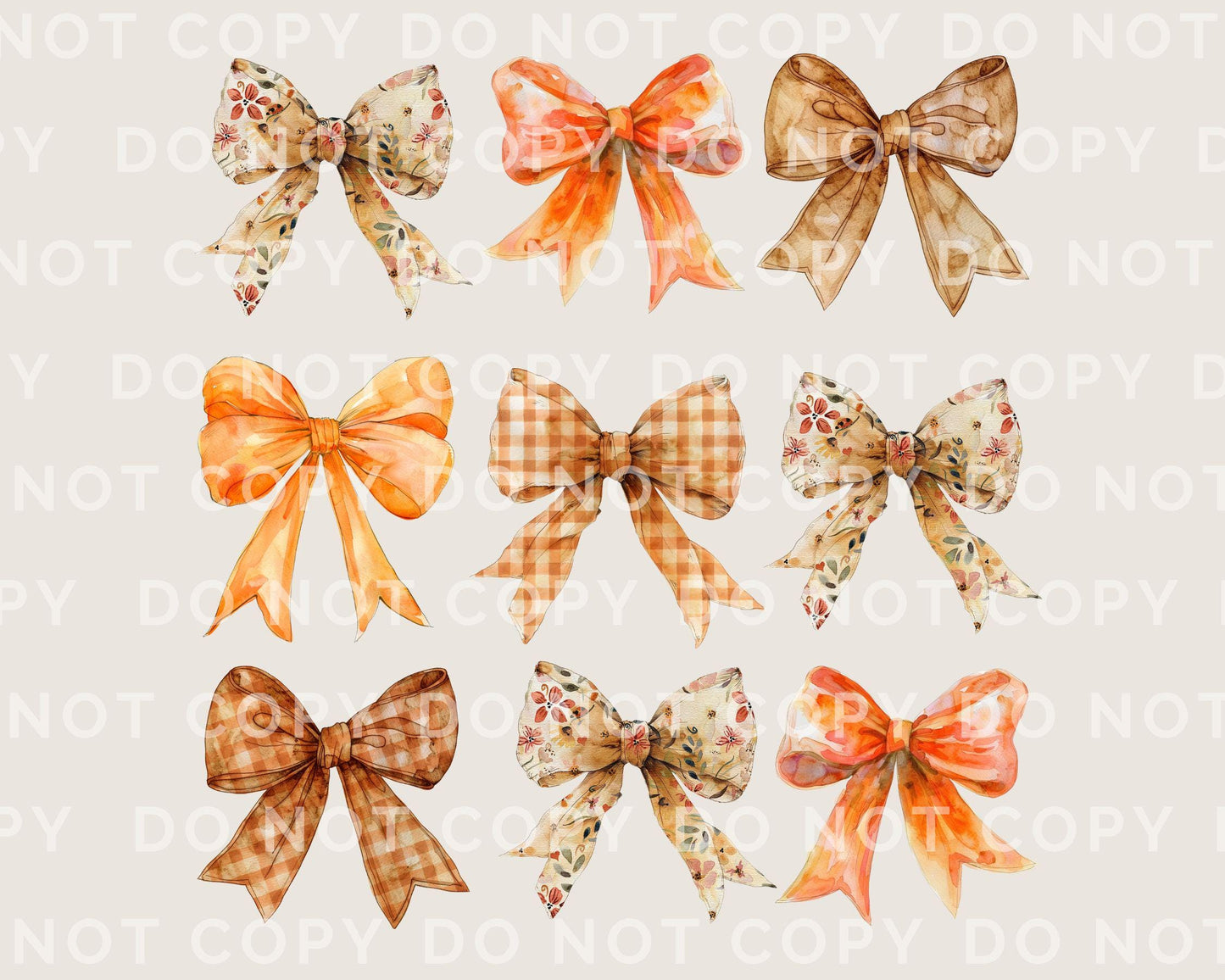 Fall DTF Transfers, Ready to Press, T-shirt Transfers, Heat Transfer, Direct to Film, Cold Peel, Trendy, Pumpkin, Cute, Coquette Autumn Bows