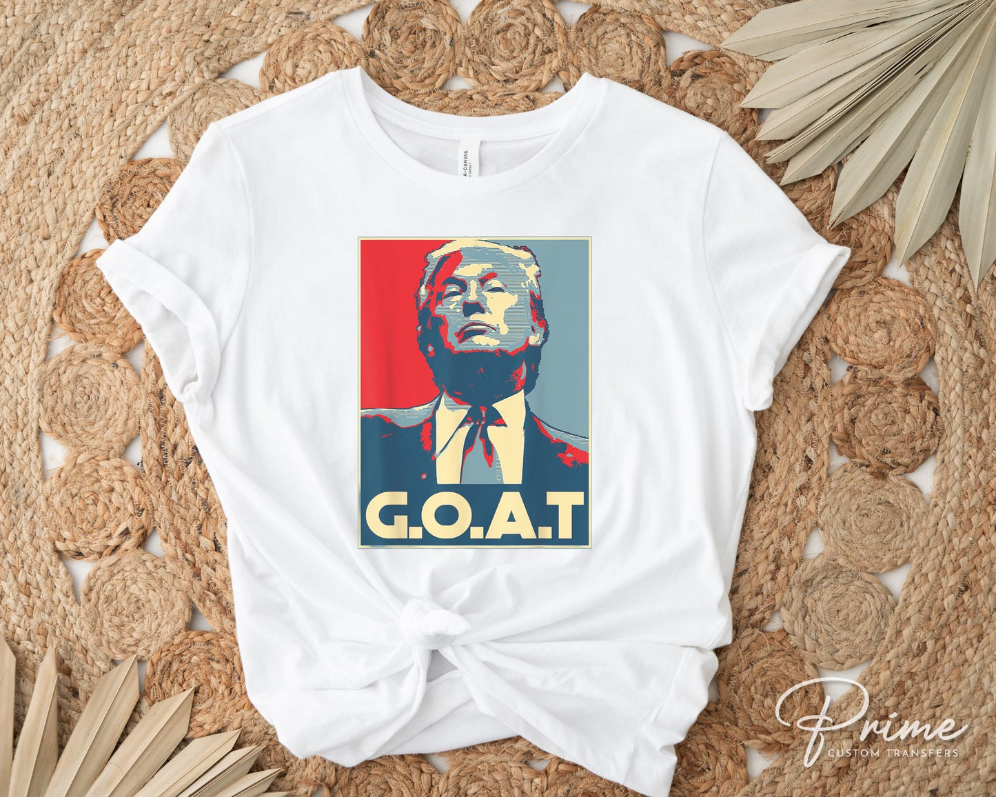 Trump DTF Transfers, Ready to Press, T-shirt Transfers, Heat Transfer, Direct to Film, Republican, Presidential, 2024 Election, Vote, GOAT