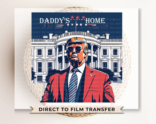 Trump DTF Transfers, Ready to Press, T-shirt Transfers, Heat Transfer, Direct to Film, Republican, Presidential, 2024 Election, Trump Shot