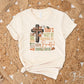 Fall DTF Transfers, Ready to Press, T-shirt Transfers, Heat Transfer, Direct to Film, Cold Peel, Jesus, Christian, Beautiful, Leaves, Cross
