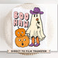 Halloween DTF, Ready to Press, T-shirt Transfers, Heat Transfer, Direct to Film, Fall, Pumpkins, Ghostie, Ghost Cowboy, Western, Boo Haw