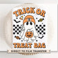 Halloween DTF Transfers, Ready to Press, T-shirt Transfers, Heat Transfer, Direct to Film, Trick or Treat Tote Bag, Decal, Candy, Ghost