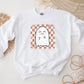 Halloween DTF Transfers, Ready to Press, T-shirt Transfers, Heat Transfer, Direct to Film, Fall, Autumn, Cute Trendy, Checkered Ghost