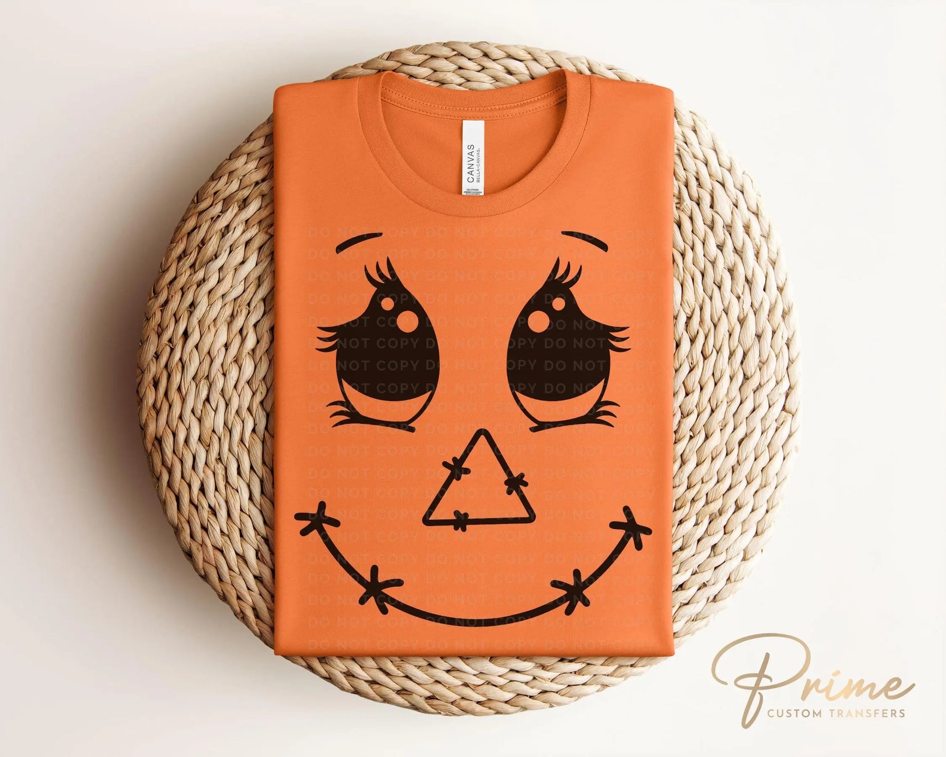 Halloween DTF Transfers, Ready to Press, T-shirt Transfers, Heat Transfer, Direct to Film, Cold Peel, Fall, Autumn, Pumpkin, Cute Scarecrow