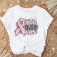 Breast Cancer DTF Transfers, Ready to Press, T-shirt Transfers, Heat Transfer, Direct to Film, Fight, Ribbon, Pink Leopard, Faith Over Fear