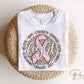 Breast Cancer DTF Transfers, Ready to Press, T-shirt Transfers, Heat Transfer, Direct to Film, Fight, Pink Ribbon, Leopard, Cancer Awareness