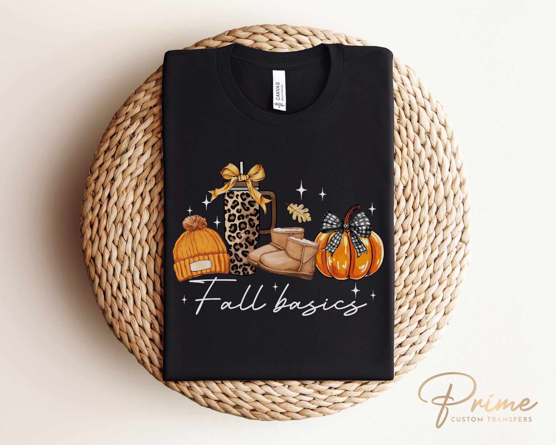 Fall DTF Transfers, Ready to Press, T-shirt Transfers, Heat Transfer, Direct to Film, Autumn, Fall Basics, Coquette, Pumpkin, Bow, Girly